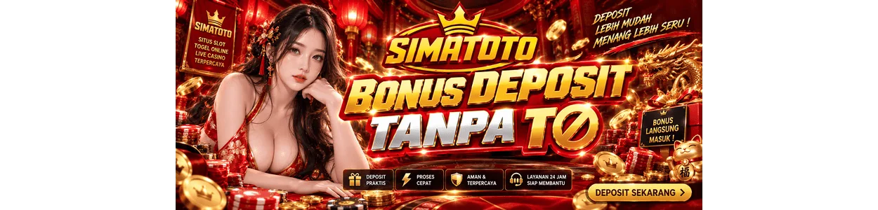 Bonus Deposit Simatoto